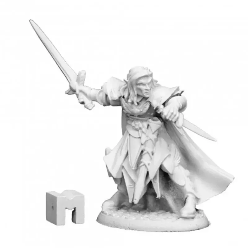 Tabletop Miniatures>Reaper Miniatures Anduriel Elf Paladin 03957 Dark Heaven Legends Unpainted Metal - Your Source for Gaming Essentials