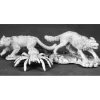 Tabletop Miniatures>Reaper Miniatures Animal Companions II: Wolf, Cat, Spider 03499 Dark Heaven - Your Source for Gaming Essentials