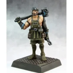Tabletop Miniatures>Reaper Miniatures Ardoc Brother #60151 Pathfinder Miniatures Unpainted D&D Mini - Your Source for Gaming Essentials