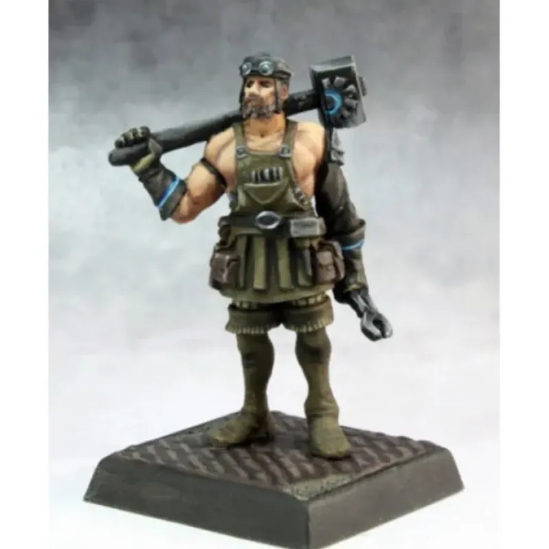 Tabletop Miniatures>Reaper Miniatures Ardoc Brother #60151 Pathfinder Miniatures Unpainted D&D Mini - Your Source for Gaming Essentials