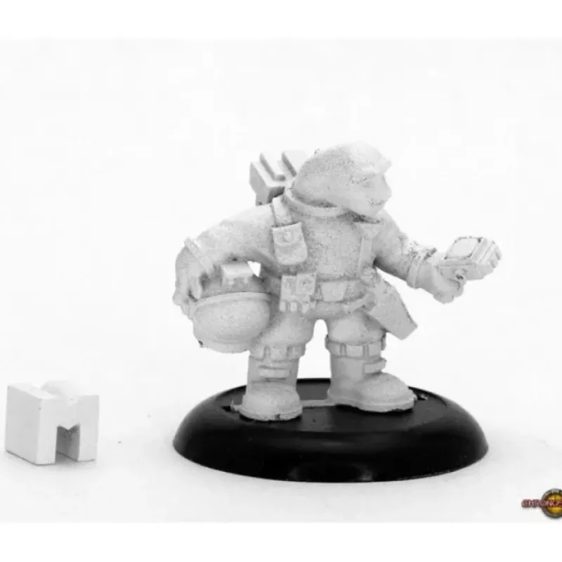 Tabletop Miniatures>Reaper Miniatures Argamite Explorer #50346 Chronoscope Unpainted Metal Figure - Your Source for Gaming Essentials