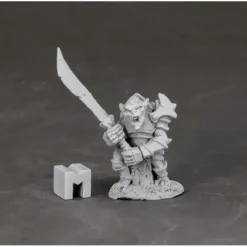Tabletop Miniatures>Reaper Miniatures Armored Goblin Leader#03849 Dark Heaven Unpainted Metal - Your Source for Gaming Essentials