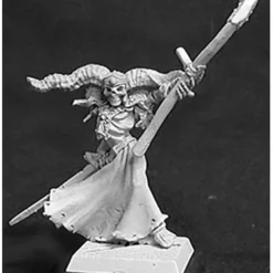 Tabletop Miniatures>Reaper Miniatures Ashkrypt, Overlords Warlord #14003 Overlords Unpainted Mini - Your Source for Gaming Essentials