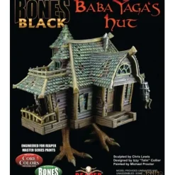 Tabletop Miniatures>Reaper Miniatures Baba Yaga's Hut #44130 Bones Black Deluxe Boxed Set Model - Your Source for Gaming Essentials