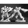 Tabletop Miniatures>Reaper Miniatures Barrow Warden (2 Pieces) #03220 Dark Heaven Unpainted Metal - Your Source for Gaming Essentials