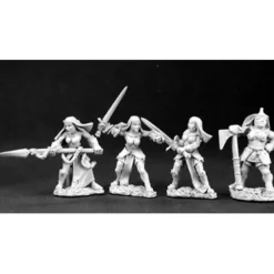 Tabletop Miniatures>Reaper Miniatures Battle Nuns and Mother Superior #06062 Warlord Army Unpainted - Your Source for Gaming Essentials