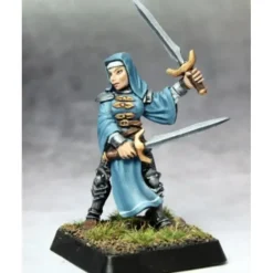 Tabletop Miniatures>Reaper Miniatures Battle Nun, Crusader Adept #14672 Warlord RPG Unpainted Figure - Your Source for Gaming Essentials