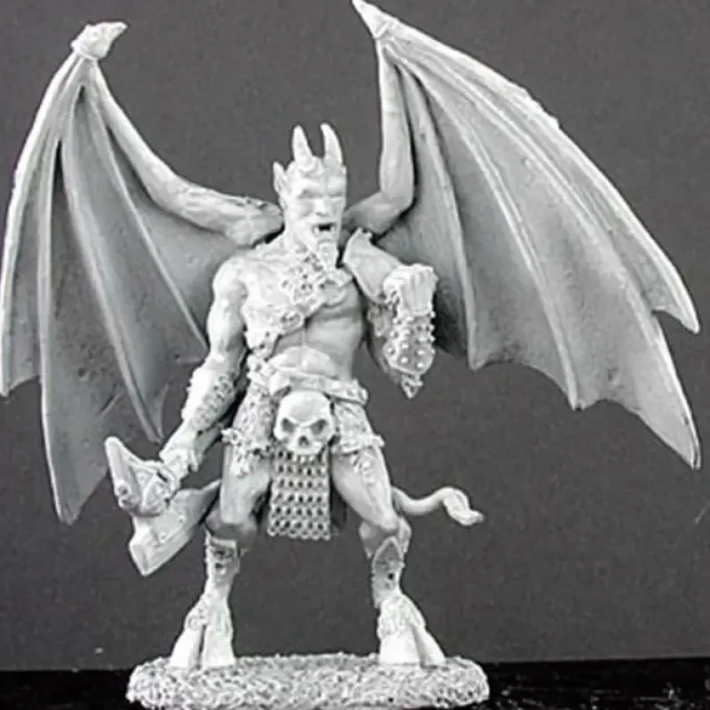 Tabletop Miniatures>Reaper Miniatures Belial, Devil 02920 Dark Heaven Legends Unpainted Metal Figure - Your Source for Gaming Essentials
