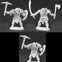 Tabletop Miniatures>Reaper Miniatures Black Orc 3 Pieces #06038 Dark Heaven Army Pack Metal - Your Source for Gaming Essentials