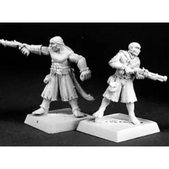 Reaper Miniatures Blackreef Pirates (9) #06174 Warlord Army Pack Unpainted Mini - Your Source for Gaming Essentials Hot