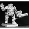 Tabletop Miniatures>Reaper Miniatures Blackstar Privateer W/Chain Gun #50077 Chronoscope Mini Figure - Your Source for Gaming Essentials