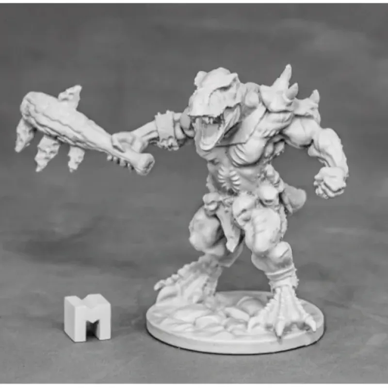 Tabletop Miniatures>Reaper Miniatures Blacktooth Savage (Tyrannosaur) #03877 Unpainted Metal Mini - Your Source for Gaming Essentials