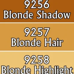 Tabletop Miniatures>Reaper Miniatures Blonde Hair Triad 09786 Master Series Triads 3 Pack .5oz Paint - Your Source for Gaming Essentials