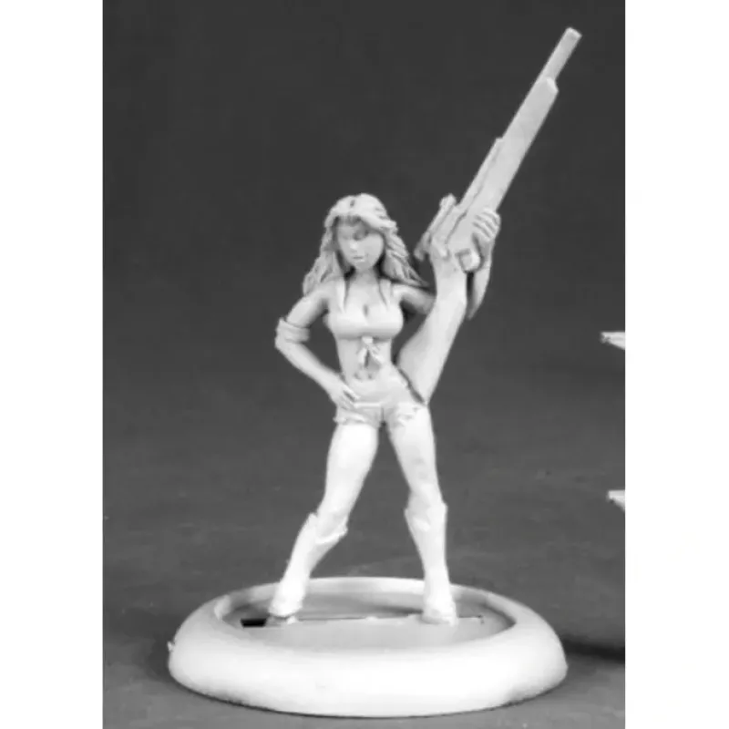 Tabletop Miniatures>Reaper Miniatures Bobby Jo, Redneck Princess #50200 Chronoscope RPG Mini Figure - Your Source for Gaming Essentials