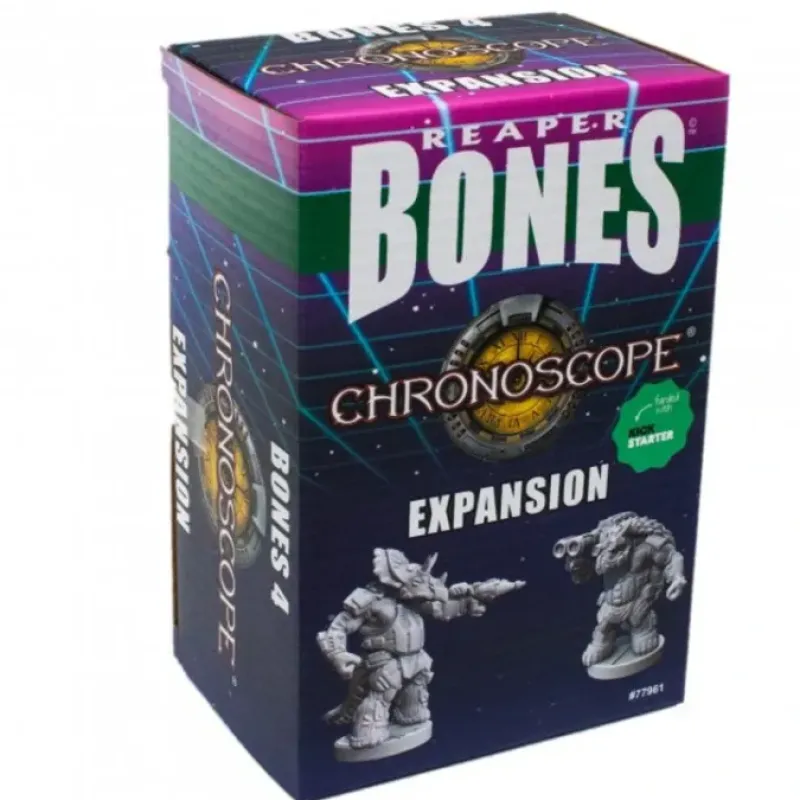 Tabletop Miniatures>Reaper Miniatures Bones 4 Chronoscope Expansion (30+ Unpainted Plastic Bones Figures) - Your Source for Gaming Essentials