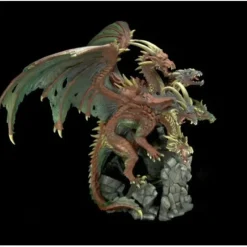 Tabletop Miniatures>Reaper Miniatures Bones Ma'al Drakar the Dragon Tyrant 77580 Huge Plastic Figure - Your Source for Gaming Essentials