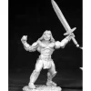 Tabletop Miniatures>Reaper Miniatures Brand, Male Barbarian #02529 Dark Heaven Unpainted Metal - Your Source for Gaming Essentials
