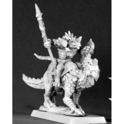 Tabletop Miniatures>Reaper Miniatures Brood of Payanak, Reptus Cavalry #14505 Reptus Unpainted Mini - Your Source for Gaming Essentials