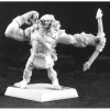 Tabletop Miniatures>Reaper Miniatures Bull Orc Archer #14424 Reven Unpainted RPG D&D Mini Figure - Your Source for Gaming Essentials