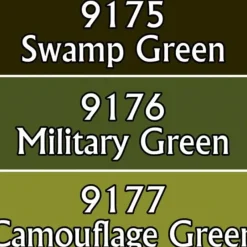 Tabletop Miniatures>Reaper Miniatures Camoflage Green #09759 Master Series Triads 3 Pack .5oz Paint - Your Source for Gaming Essentials