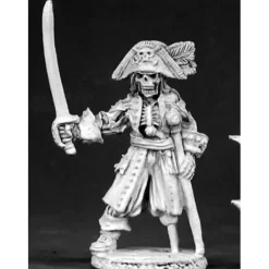 Tabletop Miniatures>Reaper Miniatures Captain Razig 02437 Dark Heaven Legends Unpainted Metal Figure - Your Source for Gaming Essentials