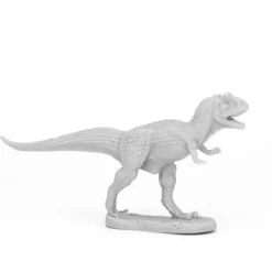 Tabletop Miniatures>Reaper Miniatures Carnotaurus #44080 Bones Black Unpainted Plastic RPG Figure - Your Source for Gaming Essentials