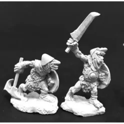 Tabletop Miniatures>Reaper Miniatures Cave Goblin Warriors (2) #03776 Dark Heaven Legends Unpainted - Your Source for Gaming Essentials
