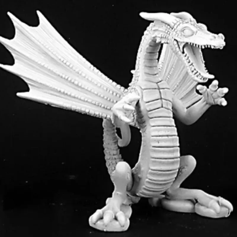 Tabletop Miniatures>Reaper Miniatures Cavern Dragon 03005 Dark Heaven Legends Unpainted Metal Figure - Your Source for Gaming Essentials