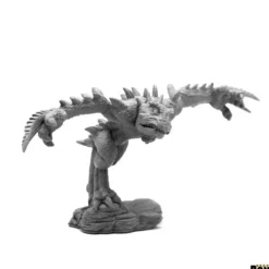 Tabletop Miniatures>Reaper Miniatures Chaos Toad Brawler #44097 Bones Black Unpainted Plastic Figure - Your Source for Gaming Essentials