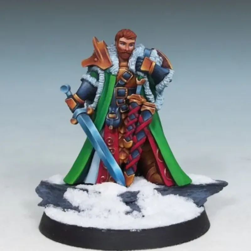 Tabletop Miniatures>Reaper Miniatures Christmas Knight #01551 Special Edition Unpainted Metal Mini - Your Source for Gaming Essentials