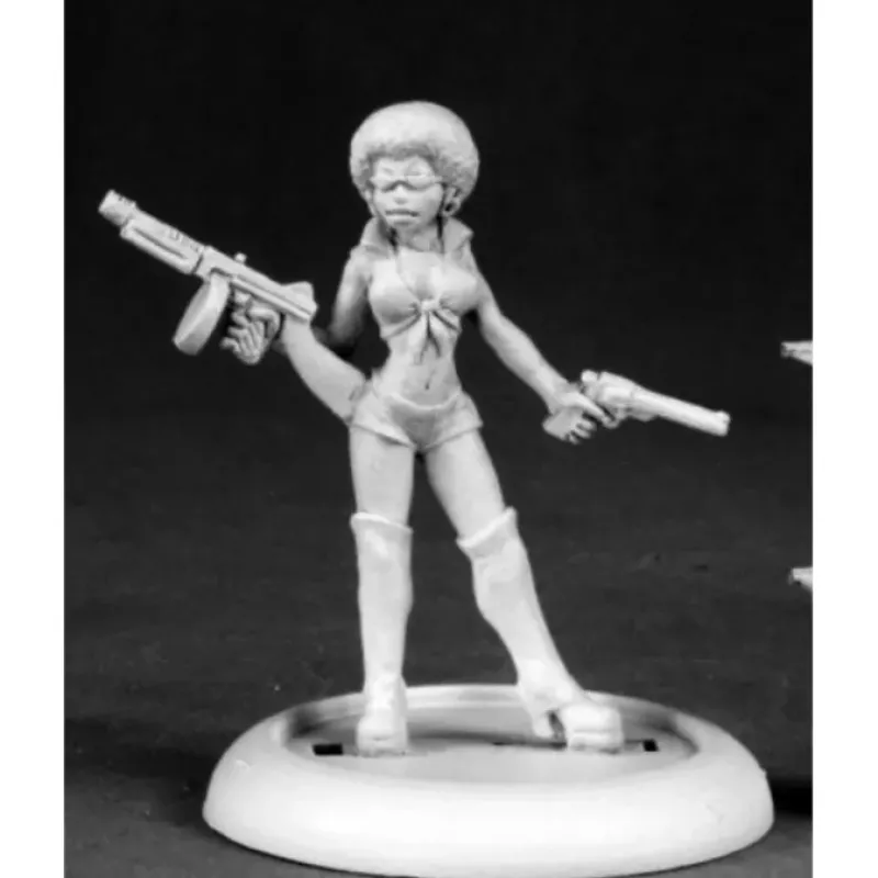 Tabletop Miniatures>Reaper Miniatures Cleo Greene, Mod Heroine #50194 Chronoscope RPG Mini Figure - Your Source for Gaming Essentials