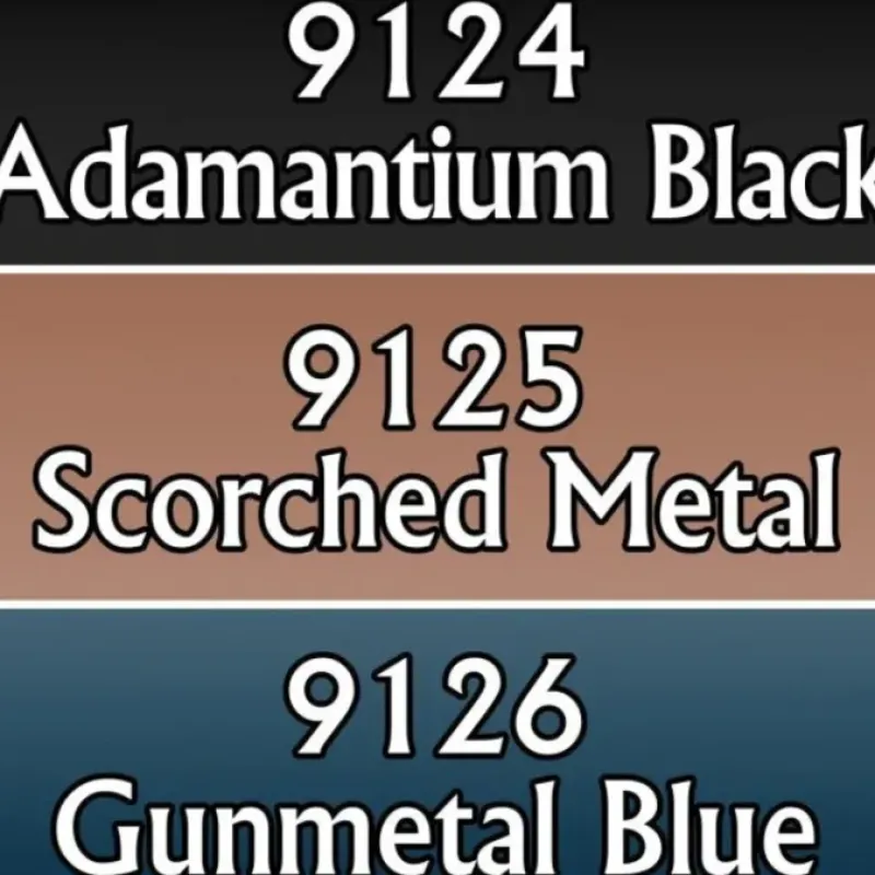 Tabletop Miniatures>Reaper Miniatures Colored Metallics 3 09742 Master Series Triads 3 Pk .5oz Paint - Your Source for Gaming Essentials