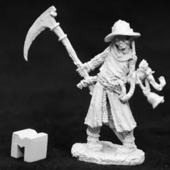 Tabletop Miniatures>Reaper Miniatures Crypt Sentry Skeleton #03952 Dark Heaven Unpainted Metal Mini - Your Source for Gaming Essentials