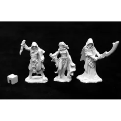 Tabletop Miniatures>Reaper Miniatures Cultist Minions of the Crawling One (3) #03940 Unpainted Metal - Your Source for Gaming Essentials