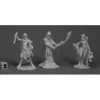 Tabletop Miniatures>Reaper Miniatures Cultists (3)77517 Bones Unpainted RPG D&D Figure - Your Source for Gaming Essentials