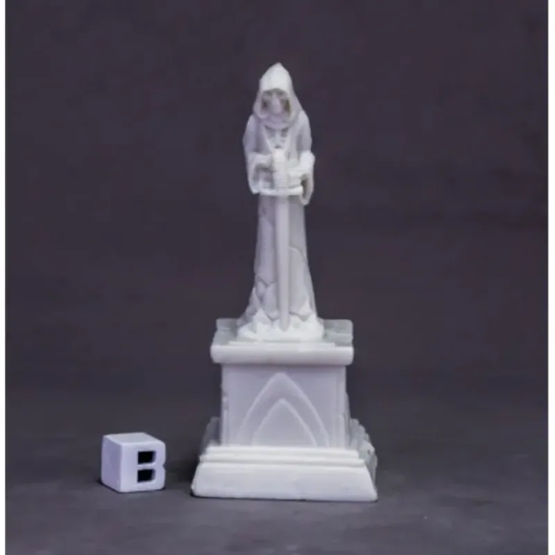 Tabletop Miniatures>Reaper Miniatures Cursed Gravestone #77634 Bones Unpainted Plastic Figure Mini - Your Source for Gaming Essentials