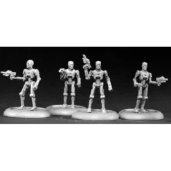 Tabletop Miniatures>Reaper Miniatures Cyber-Reavers (4) #50097 Chronoscope Metal D&D RPG Mini Figure - Your Source for Gaming Essentials