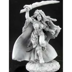 Tabletop Miniatures>Reaper Miniatures Dara, Psionic Warrior #02881 Dark Heaven Unpainted Metal - Your Source for Gaming Essentials