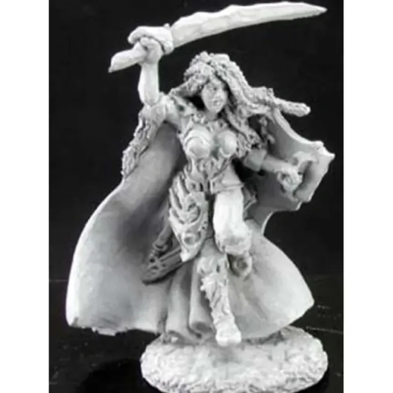 Tabletop Miniatures>Reaper Miniatures Dara, Psionic Warrior #02881 Dark Heaven Unpainted Metal - Your Source for Gaming Essentials