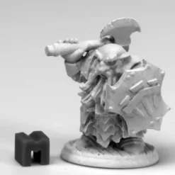 Tabletop Miniatures>Reaper Miniatures Dark Dwarf Cleaver #03905 Dark Heaven Legends Unpainted Meta - Your Source for Gaming Essentials