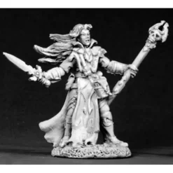 Tabletop Miniatures>Reaper Miniatures Dark Elf Sorcerer #02613 Dark Heaven Legends Unpainted Metal - Your Source for Gaming Essentials