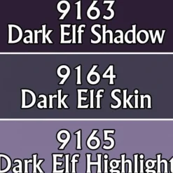 Tabletop Miniatures>Reaper Miniatures Dark Elf Skin #09755 Master Series Triads 3 Pack .5oz Paint - Your Source for Gaming Essentials