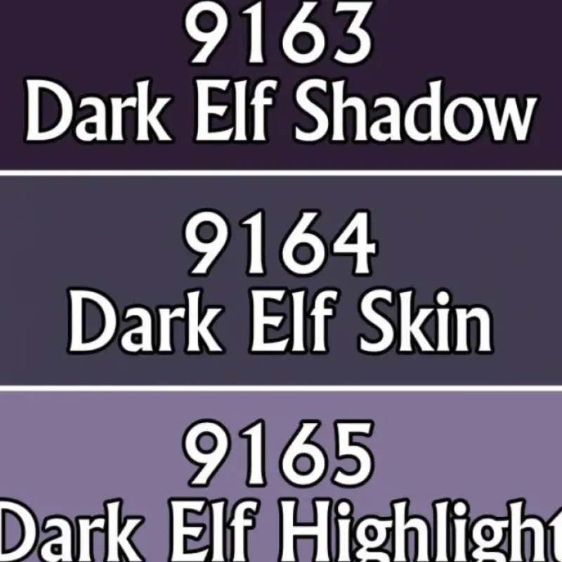 Tabletop Miniatures>Reaper Miniatures Dark Elf Skin #09755 Master Series Triads 3 Pack .5oz Paint - Your Source for Gaming Essentials