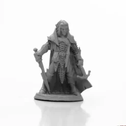 Tabletop Miniatures>Reaper Miniatures Dark Elf Male Warrior #03981 DHL Unpainted Metal Figure - Your Source for Gaming Essentials