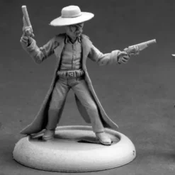 Tabletop Miniatures>Reaper Miniatures Deadeye Slim, Cowboy #50249 Chronoscope D&D RPG Mini Figure - Your Source for Gaming Essentials