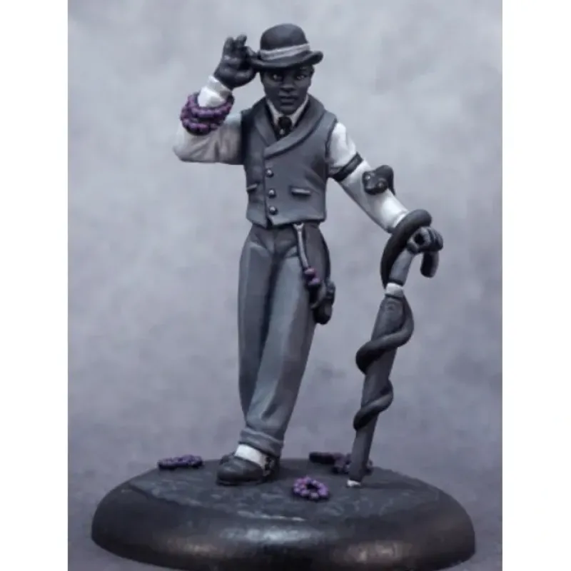 Tabletop Miniatures>Reaper Miniatures Deadlands Noir: Houngan #59038 Savage Worlds Unpainted Mini - Your Source for Gaming Essentials