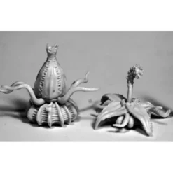 Tabletop Miniatures>Reaper Miniatures Death Star Lilies (2)#77504 Bones RPG D&D Mini Figure - Your Source for Gaming Essentials