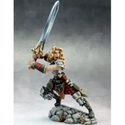 Tabletop Miniatures>Reaper Miniatures Deenah, Female Barbarian #03652 Dark Heaven Unpainted Metal - Your Source for Gaming Essentials