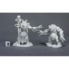Tabletop Miniatures>Reaper Miniatures Deep One Priest & Servitor77520 Bones Unpainted RPG Figure - Your Source for Gaming Essentials