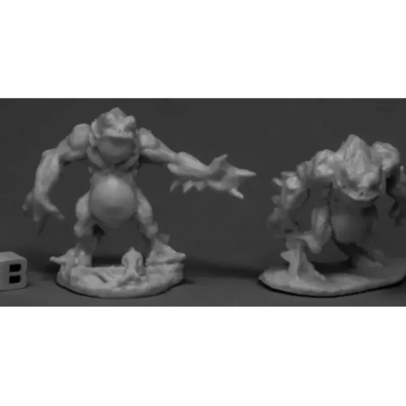 Tabletop Miniatures>Reaper Miniatures Deep Ones Warriors (2)77519 Bones Unpainted RPG D&D Figure - Your Source for Gaming Essentials